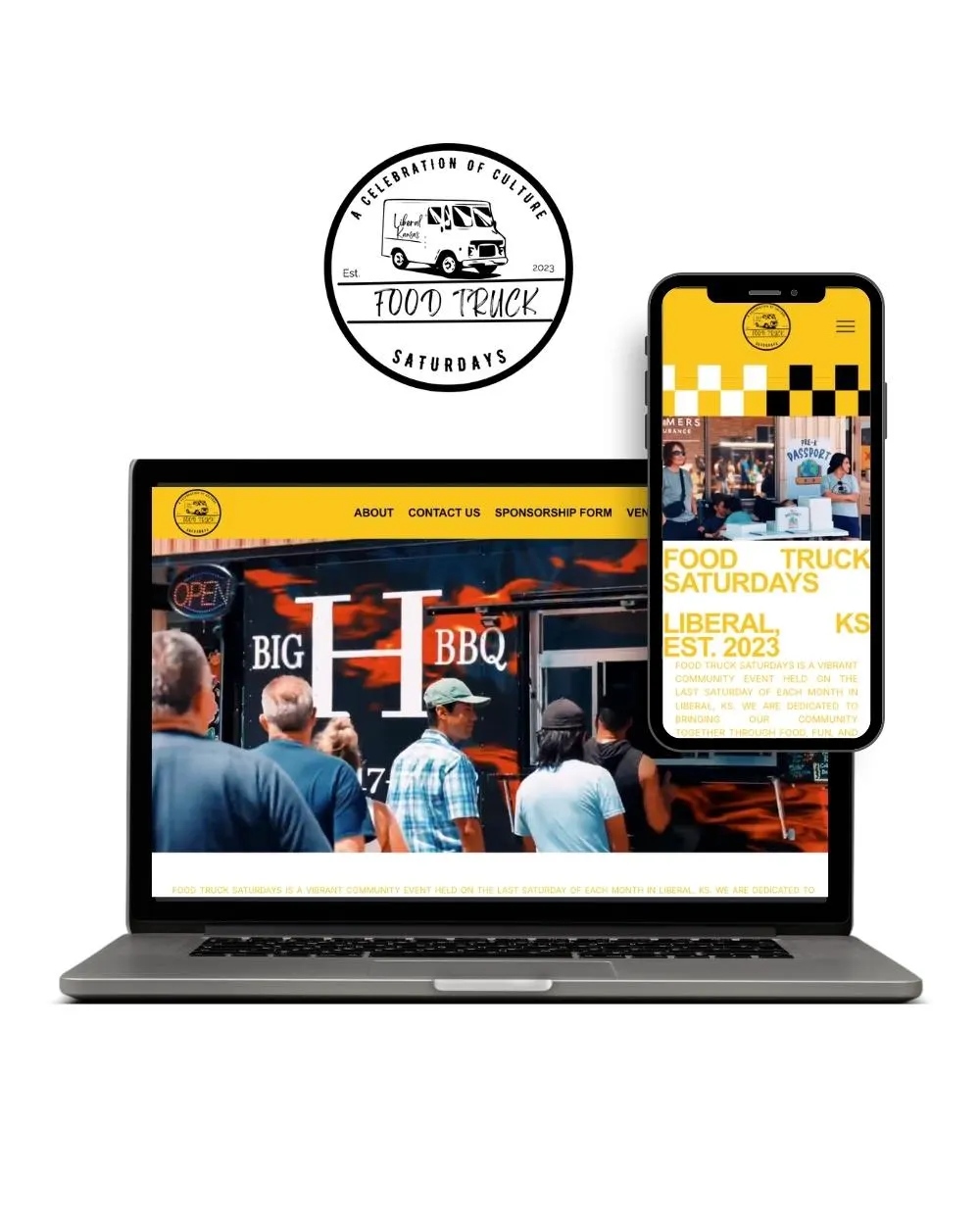 Food Truck Saturdays website