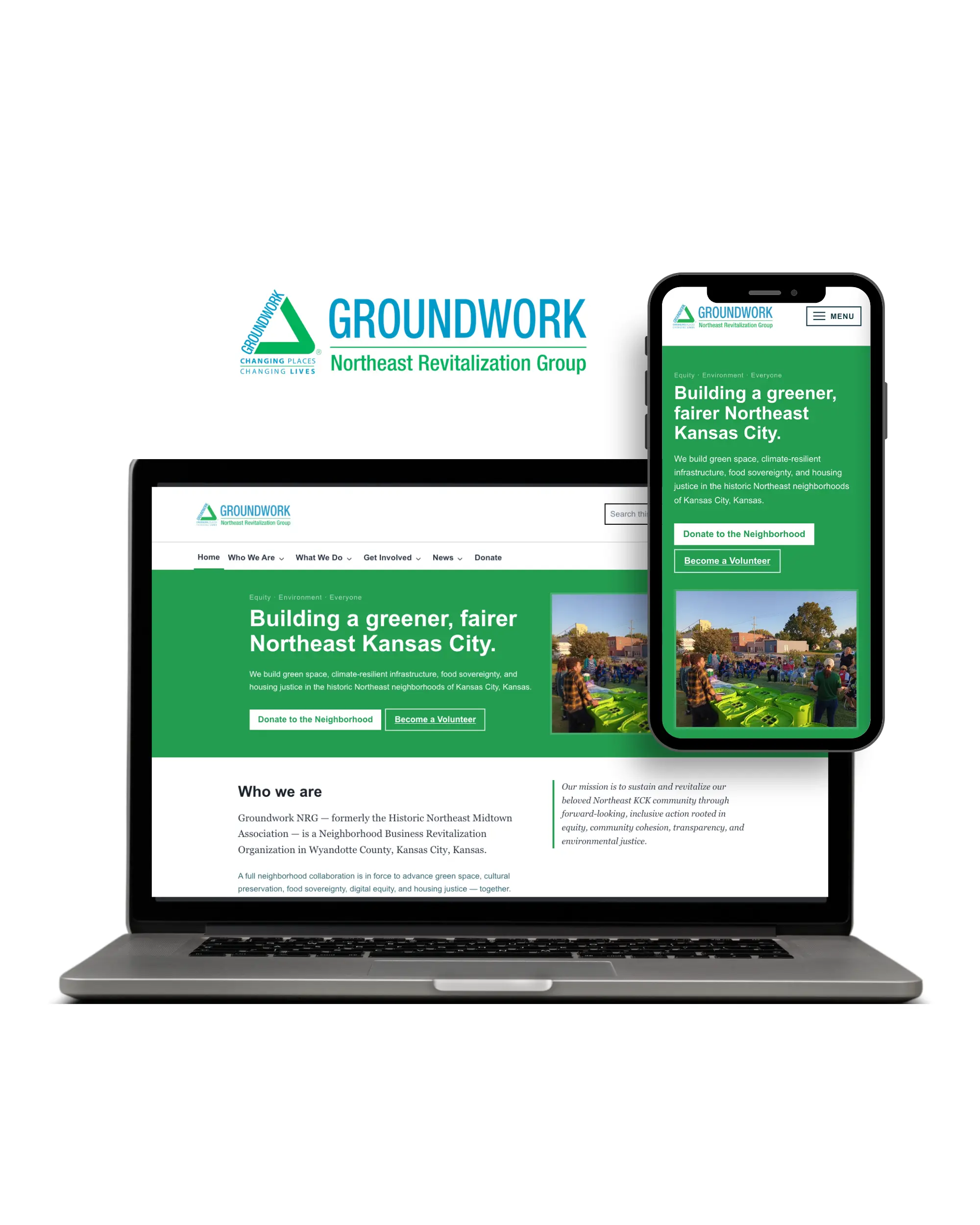 Groundwork NRG website